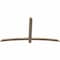 Ekena Millwork Bellingham Smooth Timber Gable Bracket, Douglas Fir, 72"W x 39"H x 1 1/2"D x 3 1/2"F, 13/12 Pitch GBW072X39X0204BEL00SDF - alternate 3